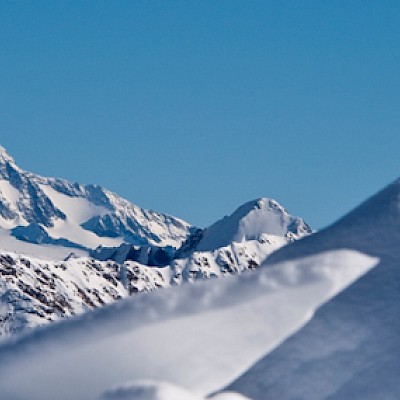 Winter_Defereggental_Osttirol_St. Jakob_hochalpine Bergkulisse